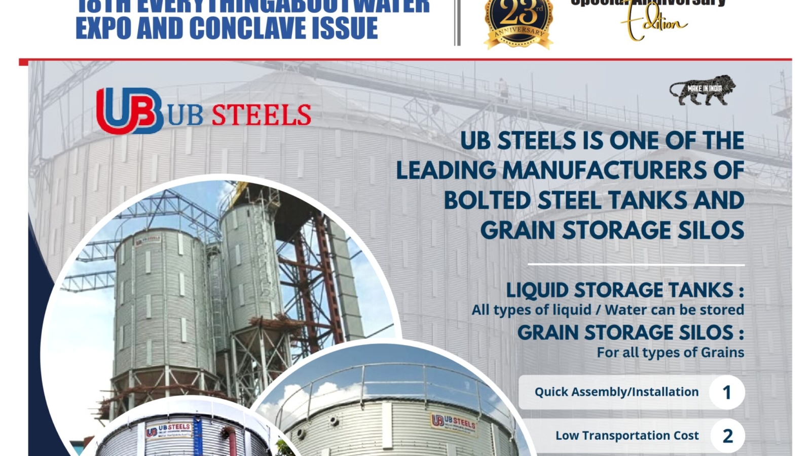 Everything About Water, 23rd Anniversary-June 2023-Cover